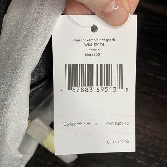 Kate Spade Natalia Mini Convertible Backpack - Picture 16 of 16